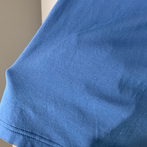 Esprit Mock Blue Short Sleeve T-Shirt - SZ M - Picture 7 of 7